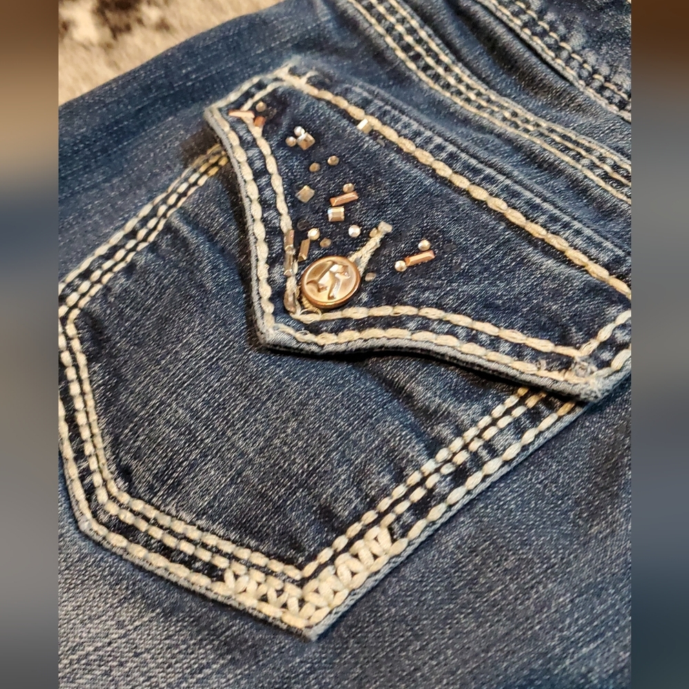 Women's Boot Cut Jeans - Picture 6 of 6